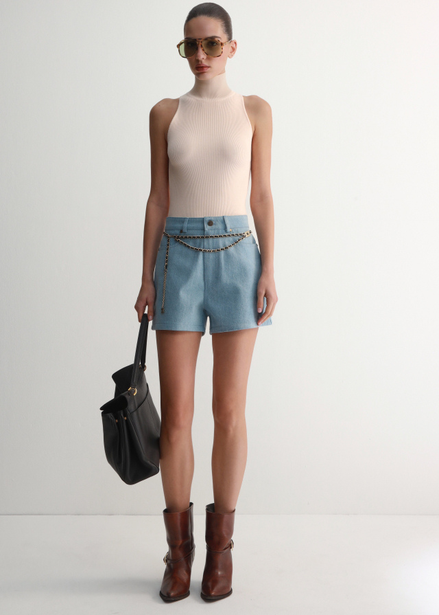 Топ, пудрового кольору